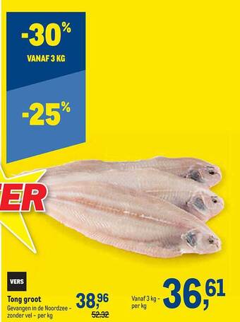 Makro Tong groot aanbieding