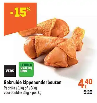 Gekruide kippenonderbouten