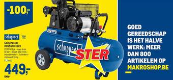 Makro Compressor aanbieding