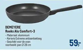 Makro Demeyere reeks alu comfort3 aanbieding