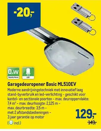Garagedeuropener basic