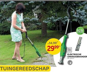 Brico Elektrische onkruidbrander aanbieding