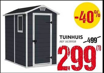 Brico Tuinhuis aanbieding