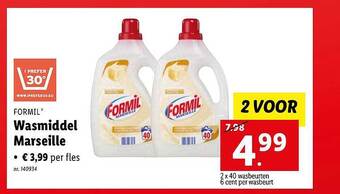 Lidl Wasmiddel marseille aanbieding