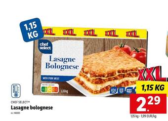 Lidl Lasagne bolognese aanbieding
