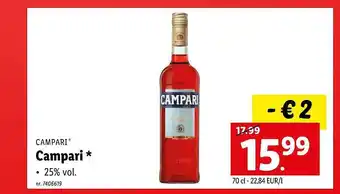 Lidl Campari aanbieding