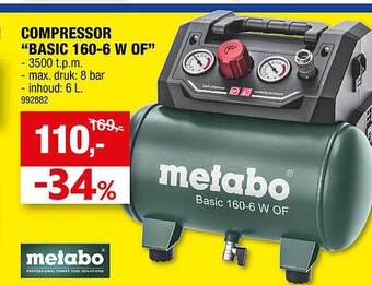 Hubo Compressor aanbieding