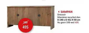 Weba Sampan dressoir aanbieding