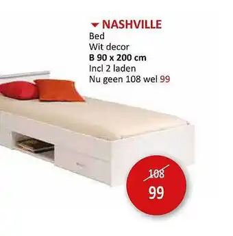 Weba Nashville bed aanbieding