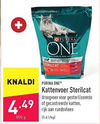 ALDI Kattenvoer sterilcat aanbieding