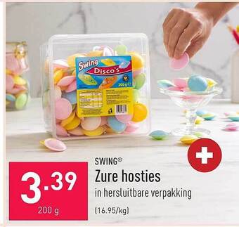 ALDI Swing zure hosties aanbieding