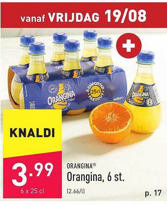 ALDI Orangina, 6 st aanbieding
