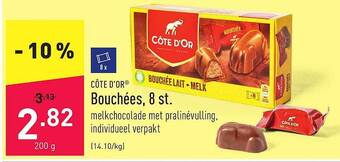 ALDI Bouchées, 8 st aanbieding