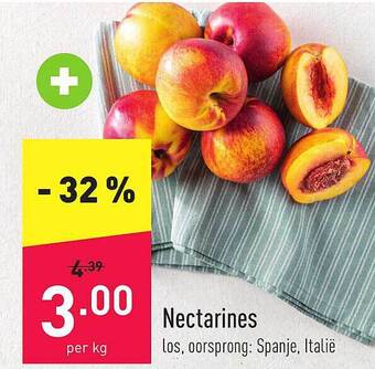 ALDI Nectarines aanbieding