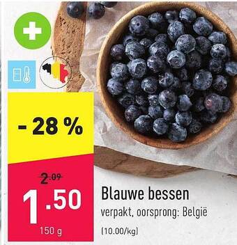 ALDI Blauwe bessen aanbieding