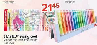 Euroshop Stabilo swing cool aanbieding