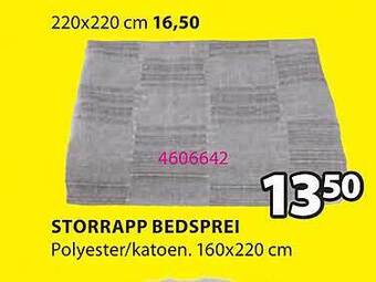 Storrapp bedsprei