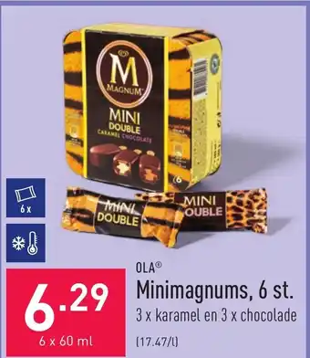 ALDI Ola Minimagnums, 6 st. aanbieding