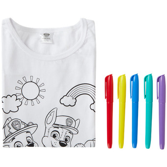 Action Kleur je eigen t-shirt aanbieding