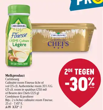 Carlsbourg Melkproduct Culinaire Room Finesse Licht of Authentieke