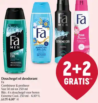 Fa Douchegel of Deodorant
