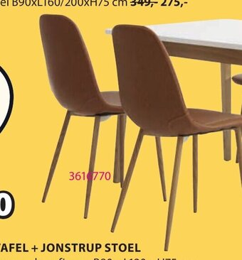 Jysk Jonstrup Stoel aanbieding