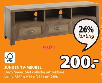Jysk Jungen TV-Meubel aanbieding