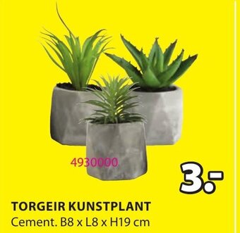 Jysk Torgeir Kunstplant aanbieding