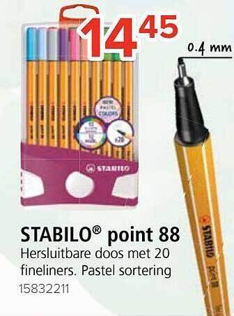 Stabilo® point 88