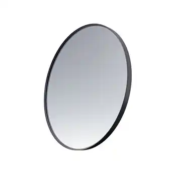 Saniclass retro line spiegel rond 60cm frame mat zwart tweedekans