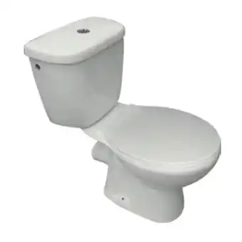 Sawiday Nemo go toledo wc pack 65.5x39x72.5cm porselein wit 3/6 l muuraansluiting h/pk met zitting tweedekans aanbieding