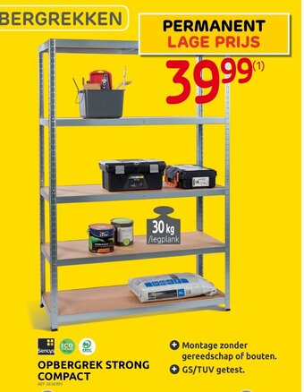 Brico Opbergrek Strong Compact aanbieding