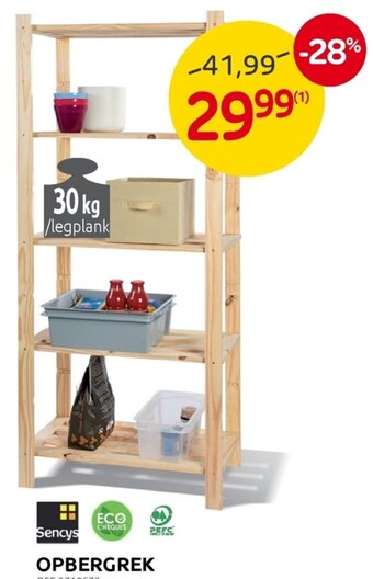 Brico Sencys Opbergrek aanbieding
