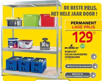 Brico Avasco Robuusr Gegalvaniseerd Opbergrek aanbieding
