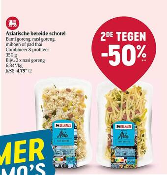 Delhaize Aziatische bereide schotel aanbieding
