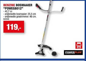 Hubo Benzine bosmaaier aanbieding