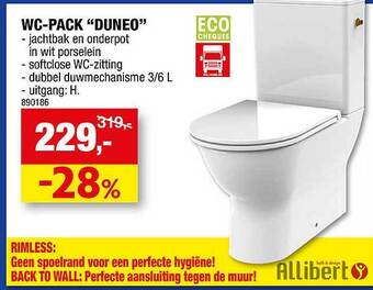 Hubo Wc-pack aanbieding