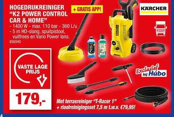 Hubo Hogedrukreiniger aanbieding