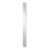Vasco beams mono designradiator aluminium verticaal 1800x150mm 671w - aansluiting 0066 platina-grijs (n504) tweedekans