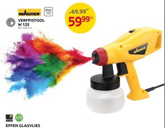 Brico Wagner Verfpistool W 125 aanbieding