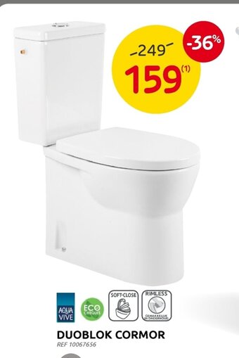 Brico Aqua Vive Duoblok Cormor aanbieding