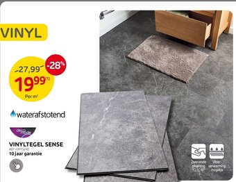 Brico Deco Mode Vinyltegel Sense aanbieding