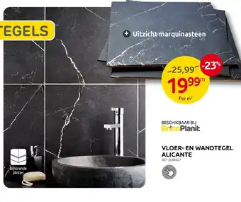 Brico Vloer-En Wandtegel Alicante aanbieding