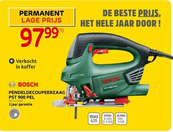 Brico Bosch Pendeldecoupeerzaag PST 900 Pel aanbieding