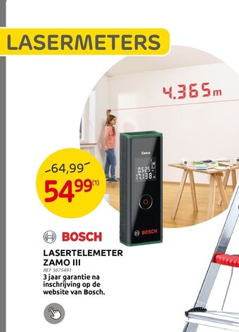 Brico Bosch Lasertelemeter Zamo III aanbieding