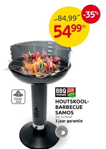 Brico Houtskoolbarbecue Samos aanbieding