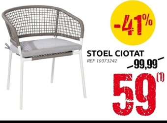 Brico Stoel Ciotat aanbieding