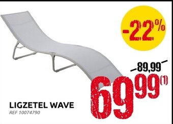 Brico Ligzetel Wave aanbieding