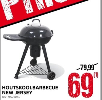 Brico Houtskoolbarbecue New Jersey aanbieding
