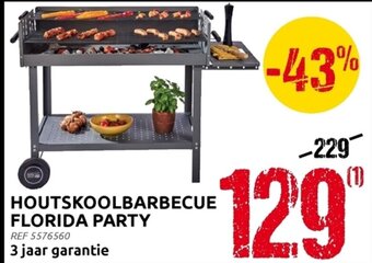 Brico Houtskoolbarbecue Florida Party aanbieding